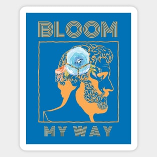 Bloom My Way in Colour Marigold Magnet